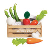 Harvest Vegetables Wooden Food Crate