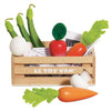 Harvest Vegetables Wooden Food Crate