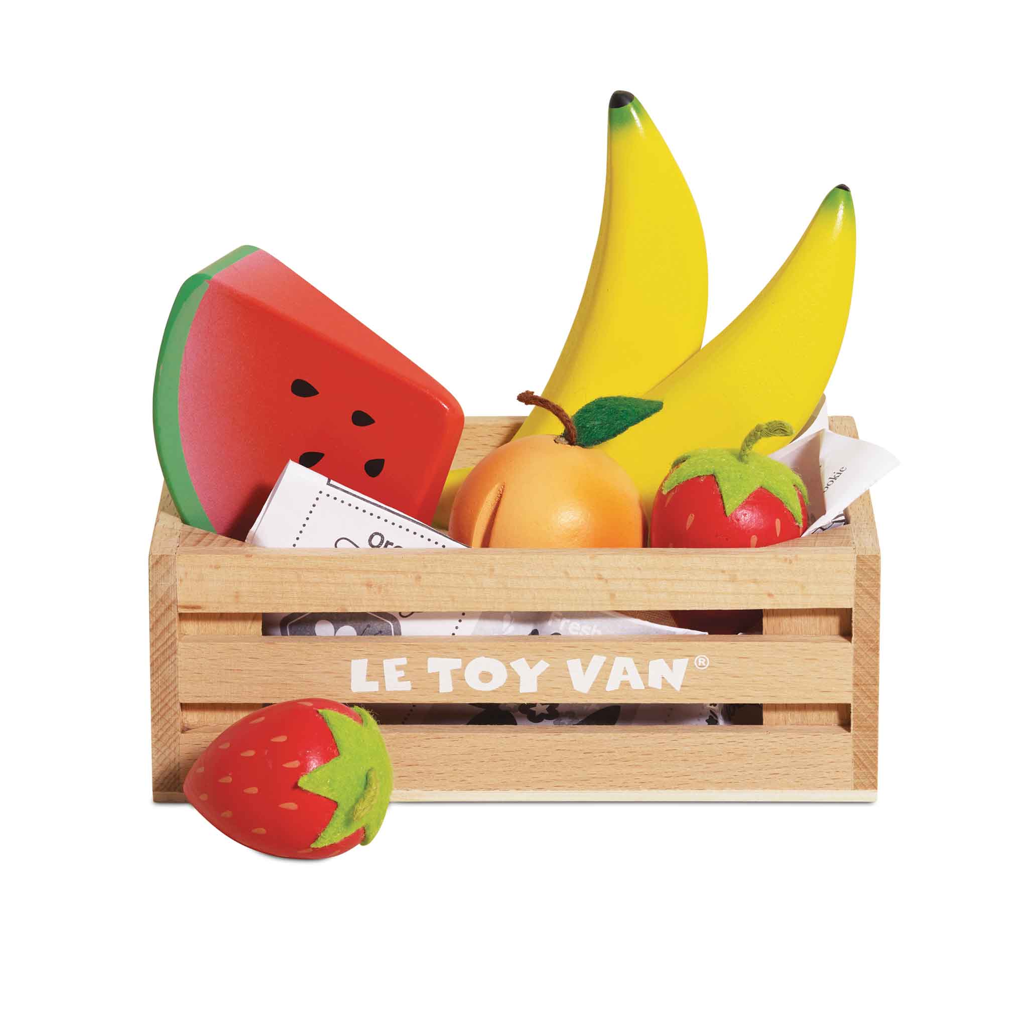 Smoothie Fruit Wooden Market Crate