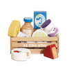 Cheese & Dairy Wooden Market Crate