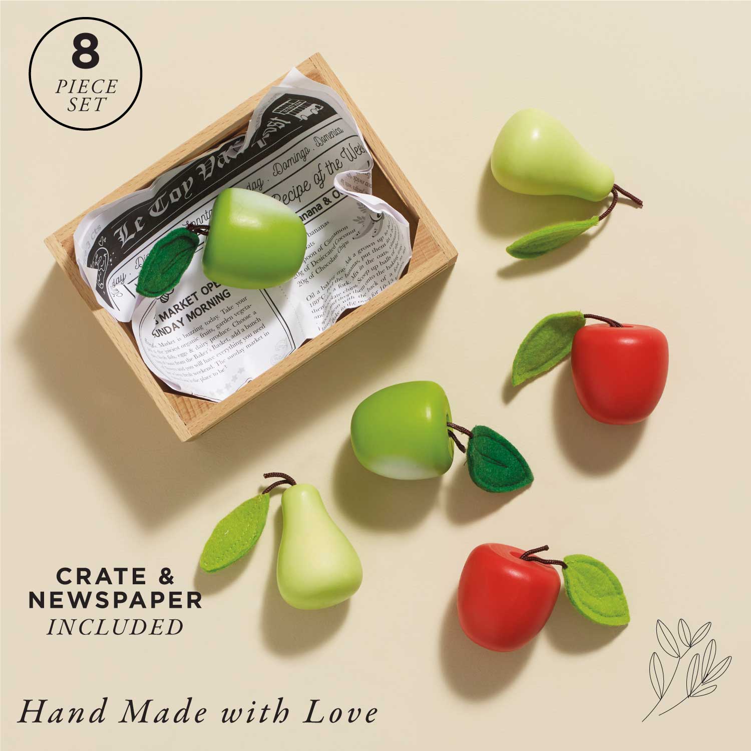Le Toy Van Honeybake Apple and Pears in Crate Le Toy Van Honeybake Apple and Pears in Crate