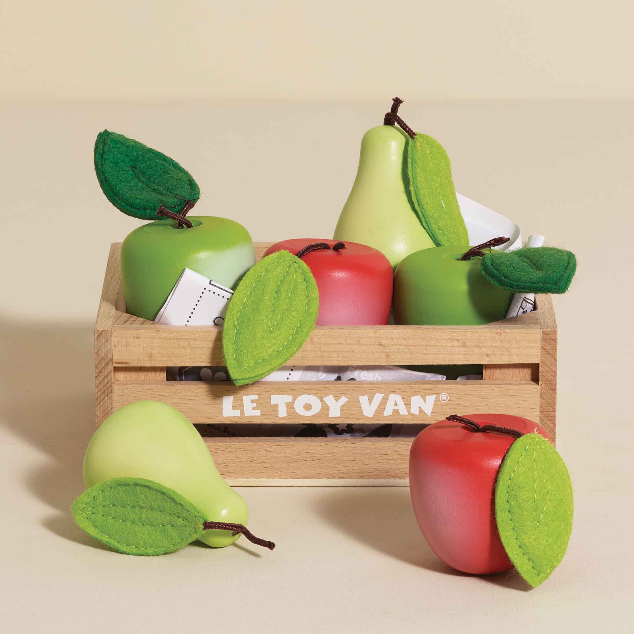 Fruit and Vegetable Market Crate Play Set