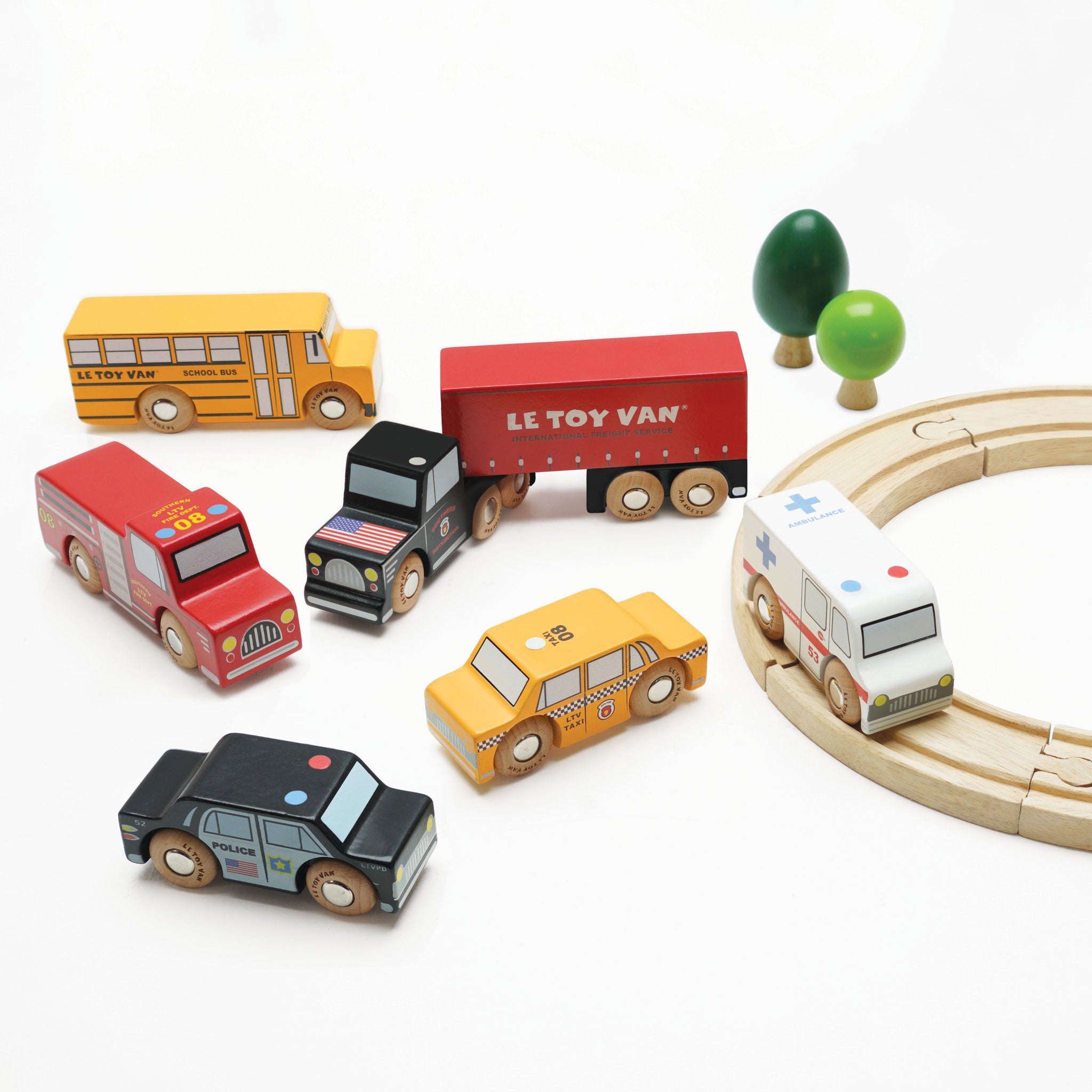 New York Car Set | Kids Wooden Cars & Vehicles – Le Toy Van, Inc.