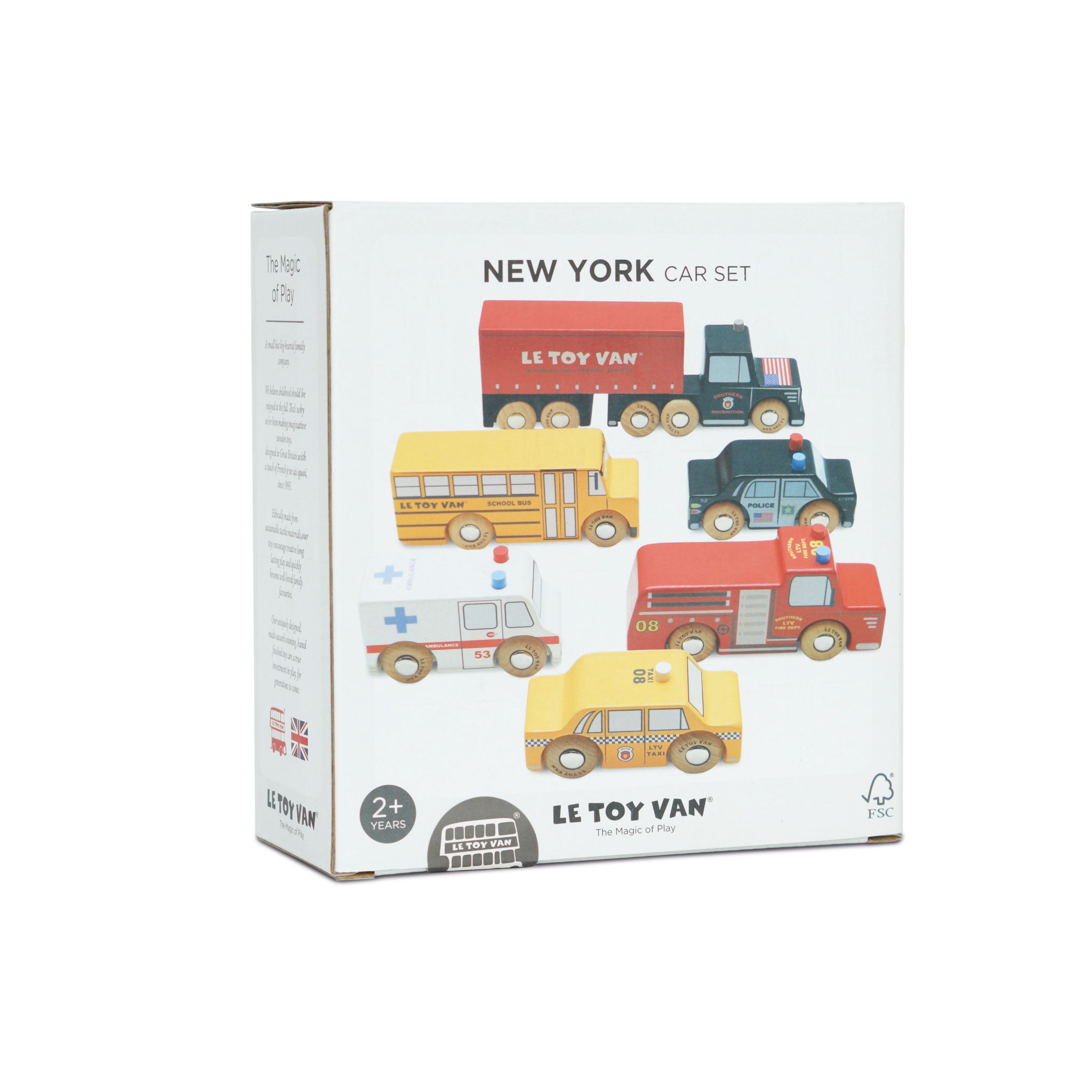 New York Toy Car Set