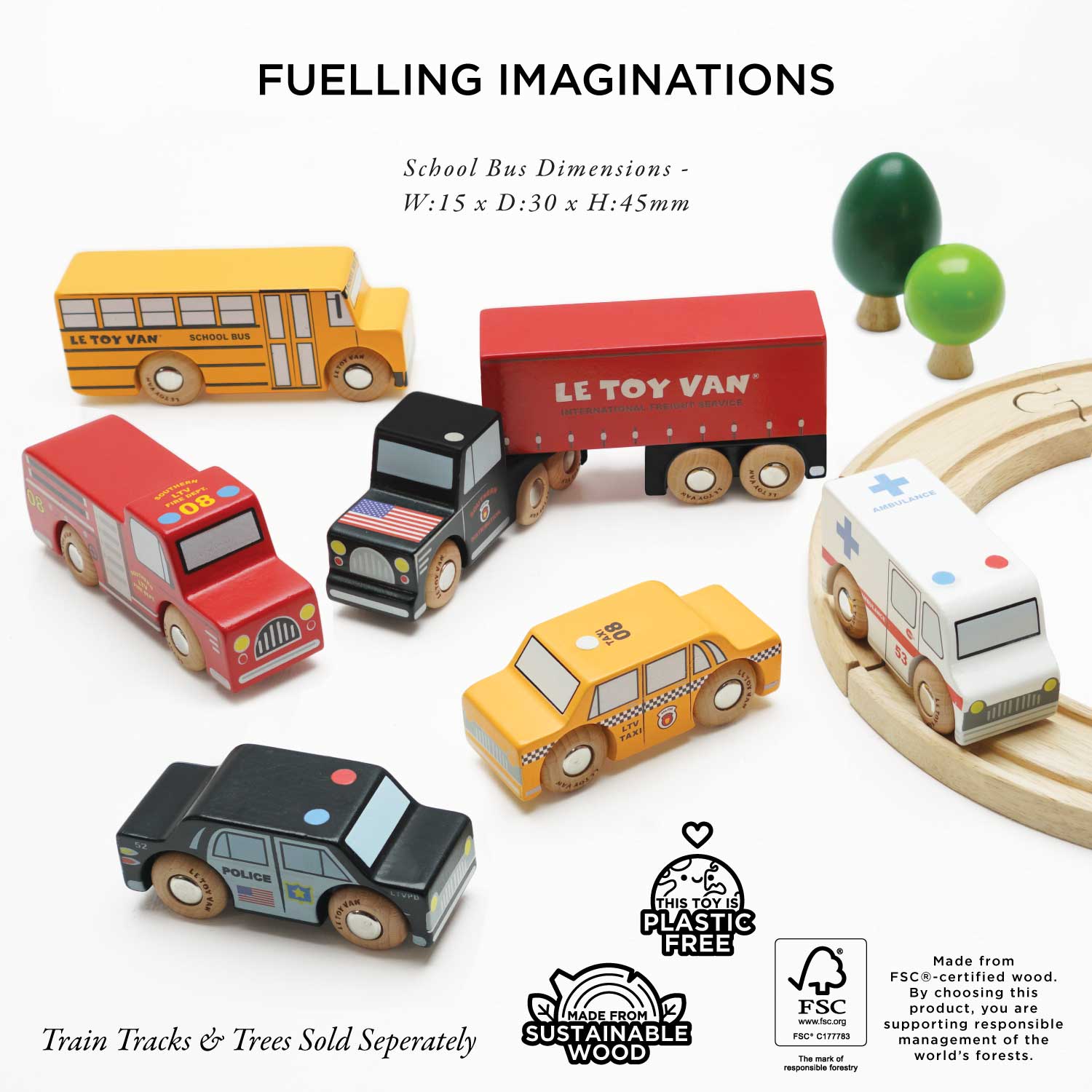 American Toy Car Set