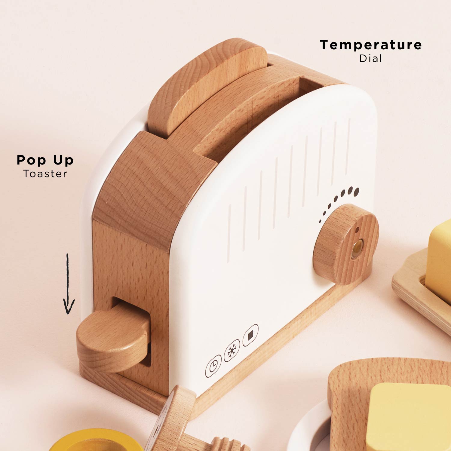Pop-up Toaster and Breakfast Set