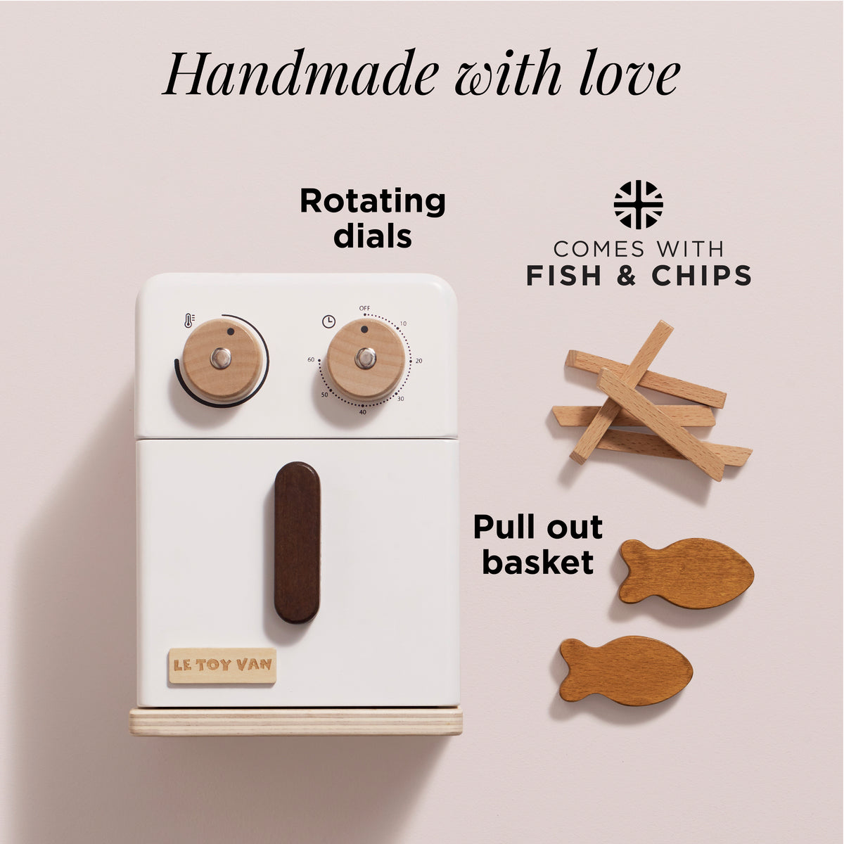 Wooden Air Fryer & Playfood