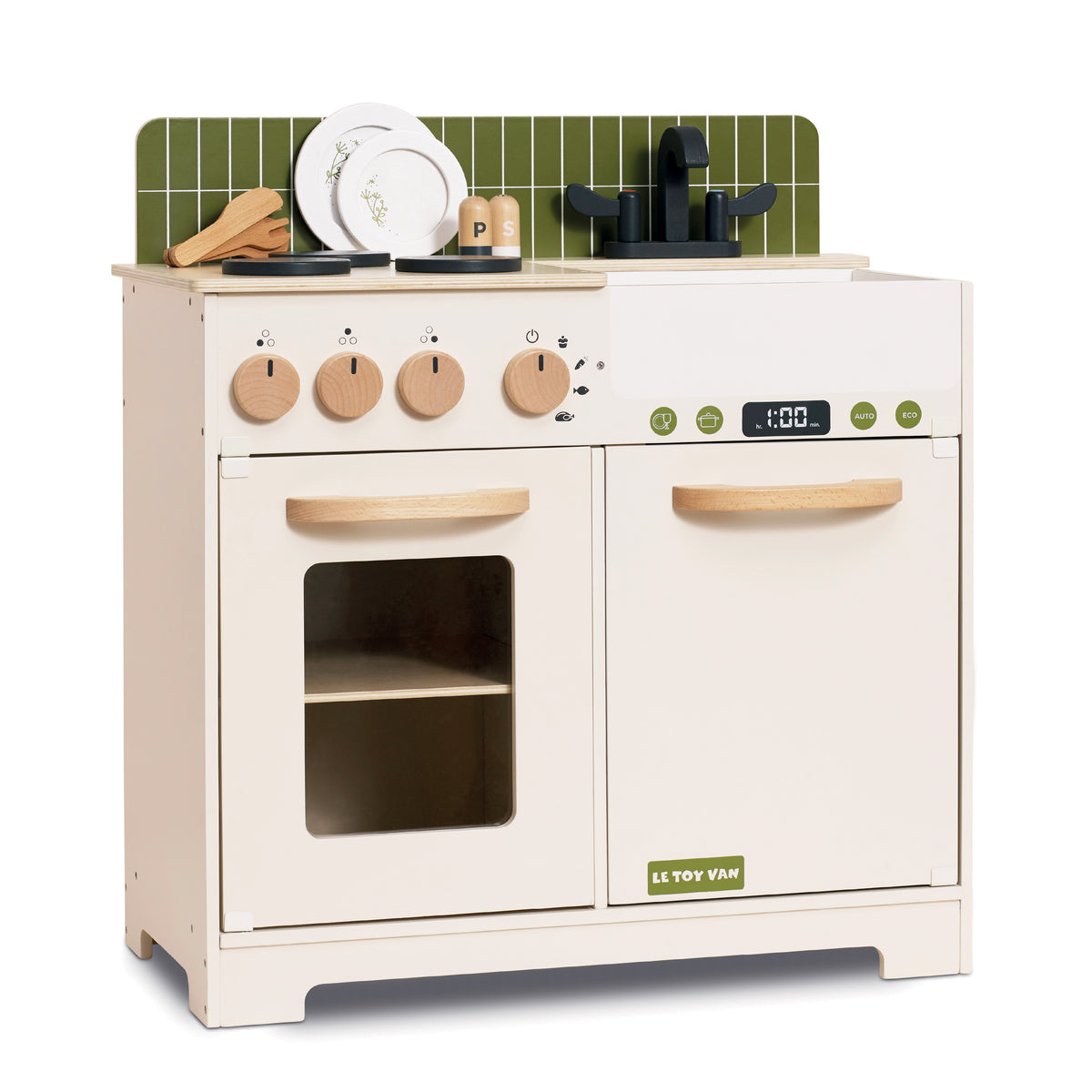 Olive Play Kitchen & Dishwasher