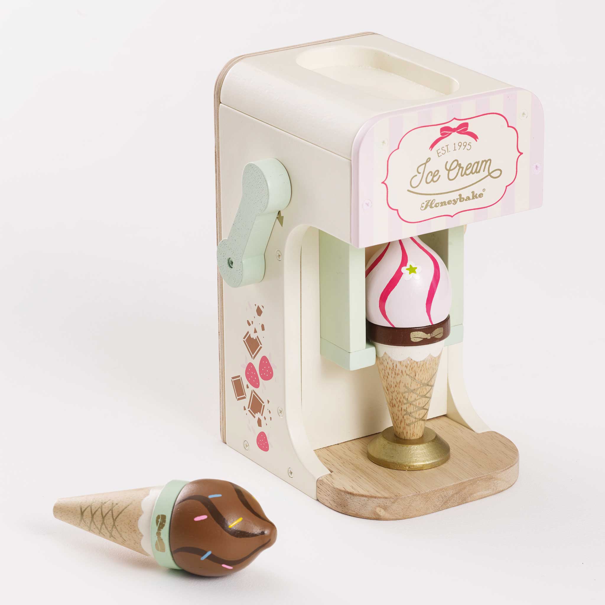 Ice Cream Machine & Play Food Cones