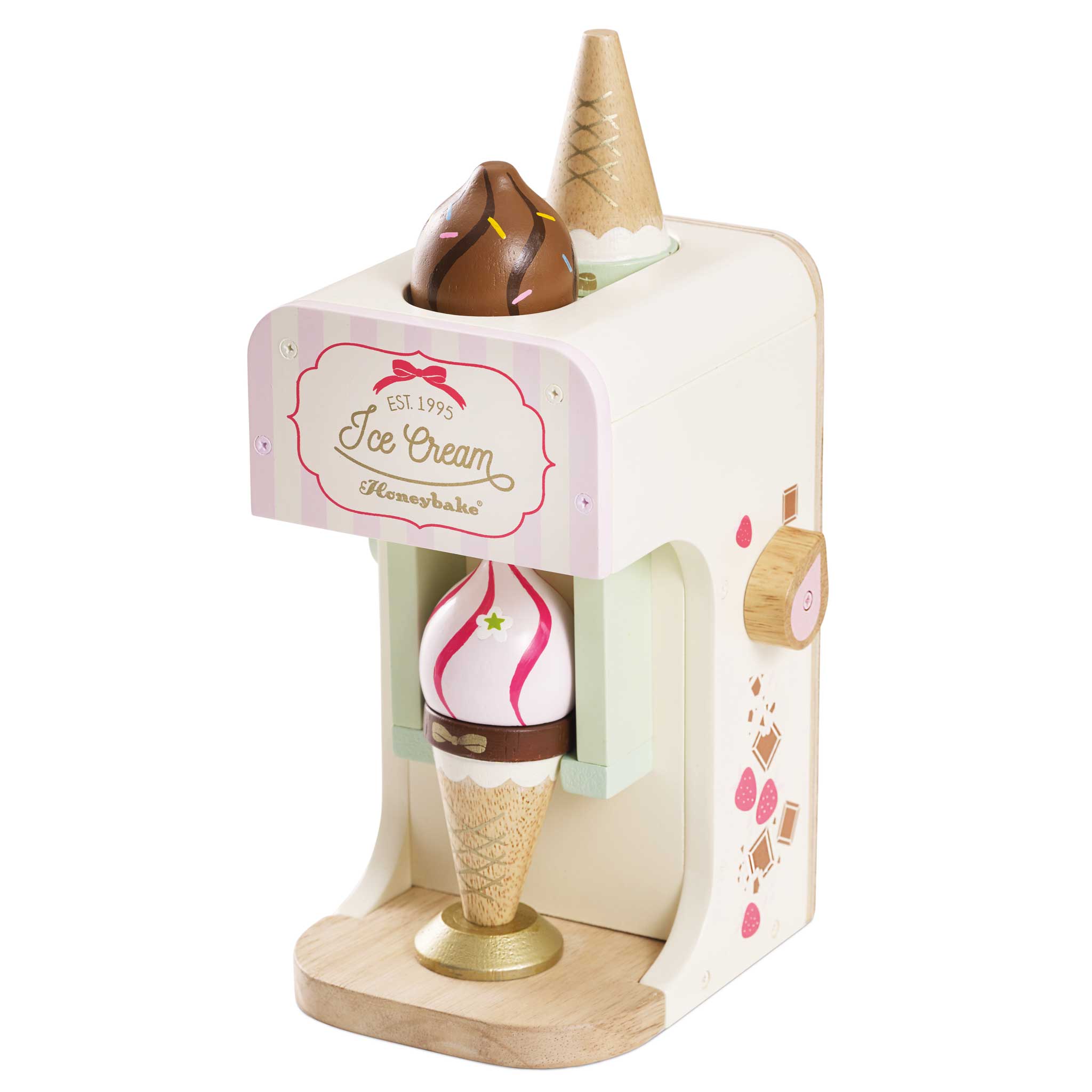 Ice Cream Machine & Play Food Cones