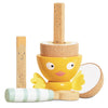 Wooden Egg Cup & Soldiers