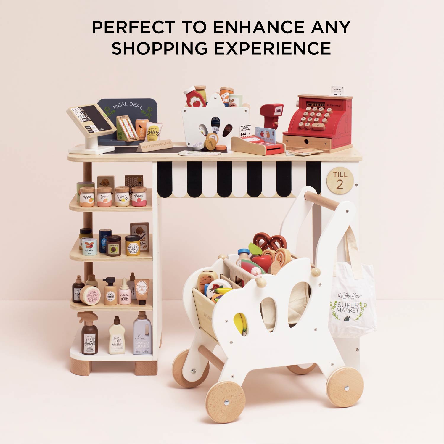 Wooden Shop Card Machine