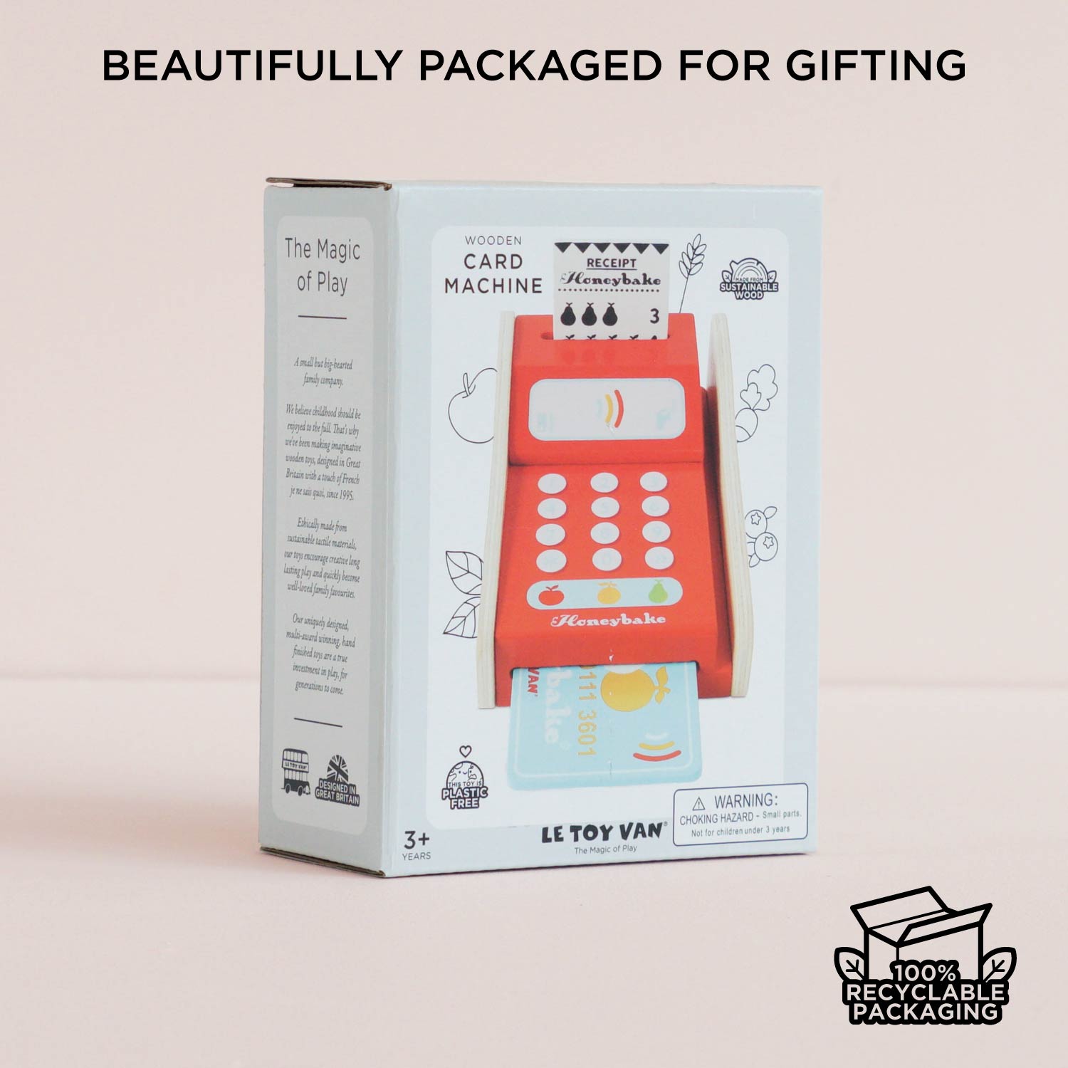 Wooden Shop Card Machine