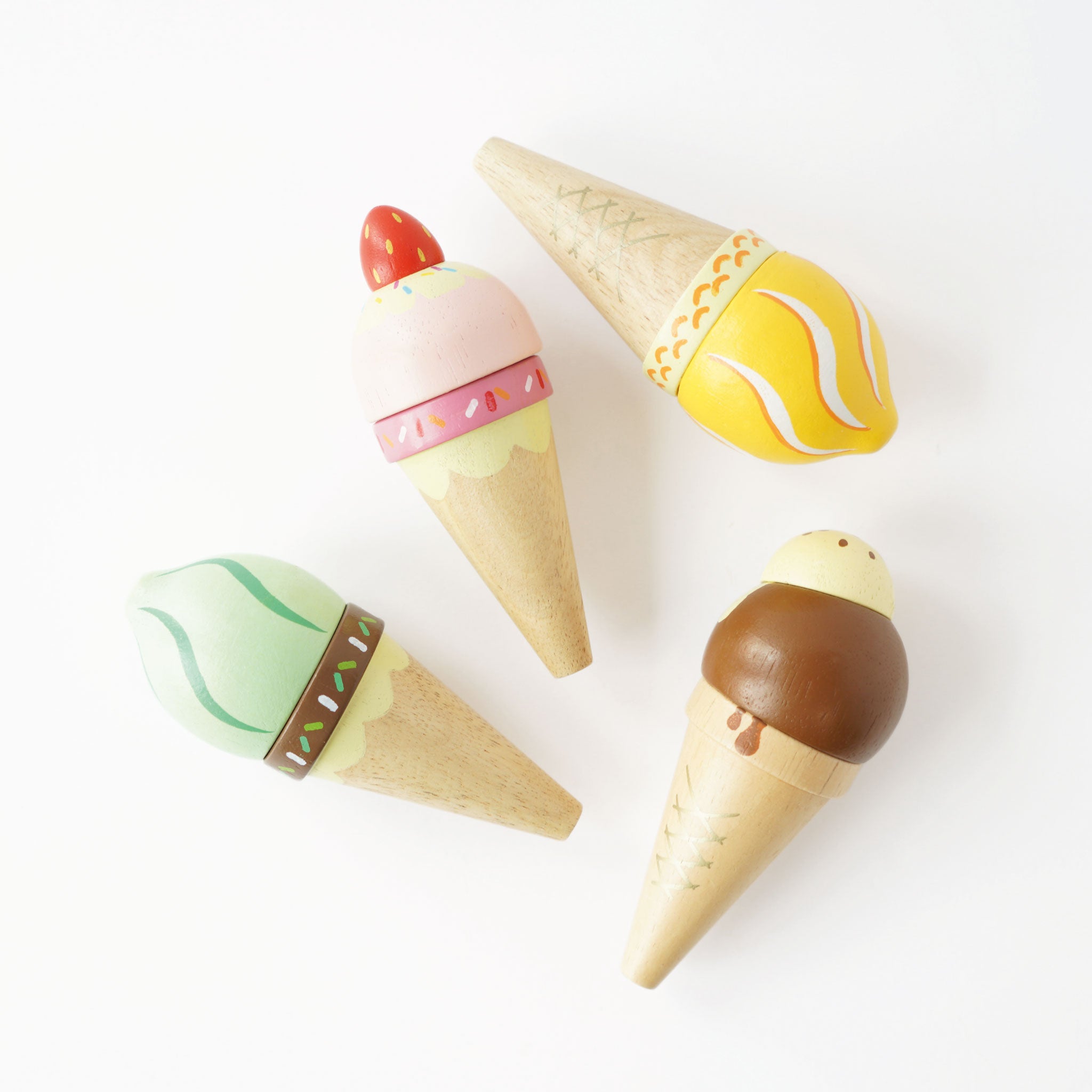 Ice Cream Cones and Lollies Set