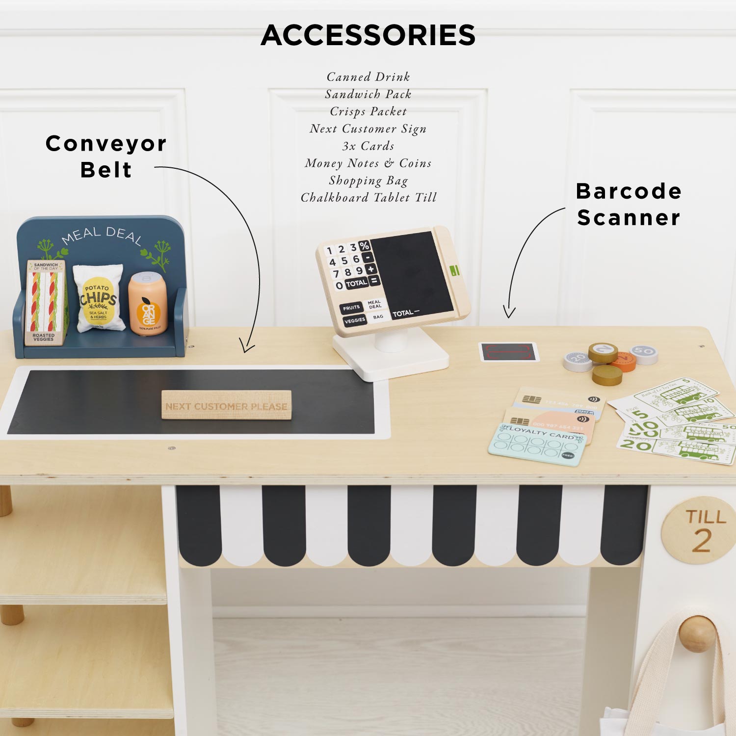 Supermarket Till Checkout & Accessories