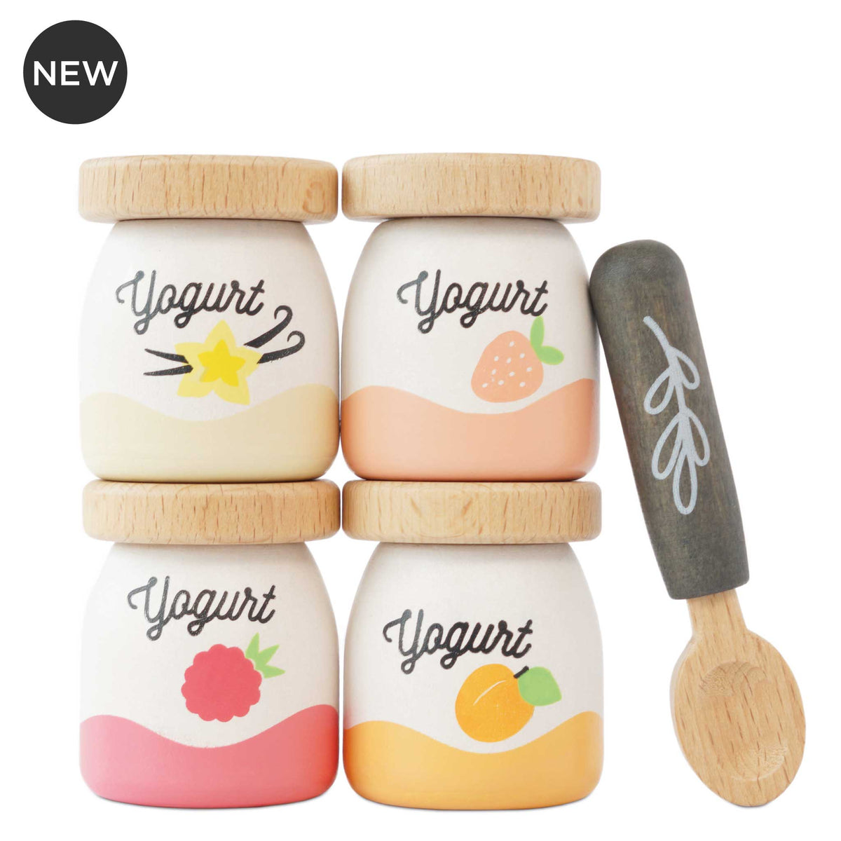 Le Toy Van - Wooden Yoghurt Play Food Pack