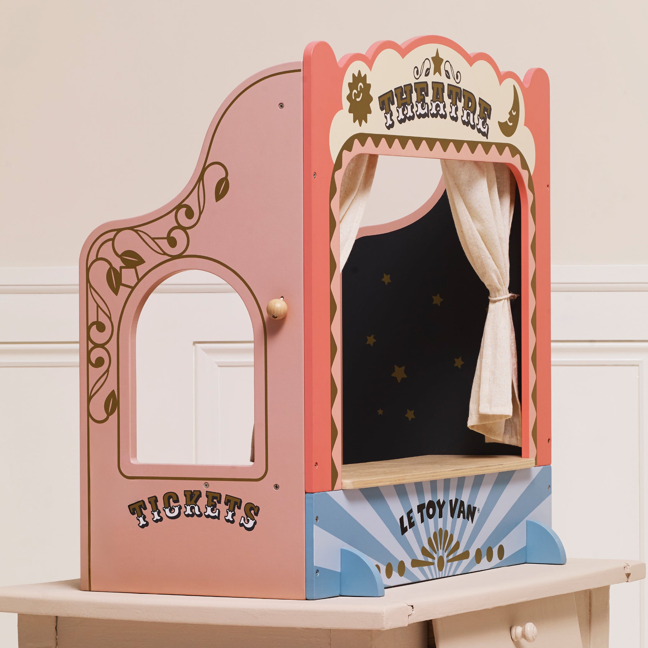 Tabletop Puppet Wooden Theatre