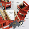 Load image into Gallery viewer, Toy Fire Engine