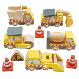 Construction Trucks Wooden Cars Garages Toys Le Toy Van Inc