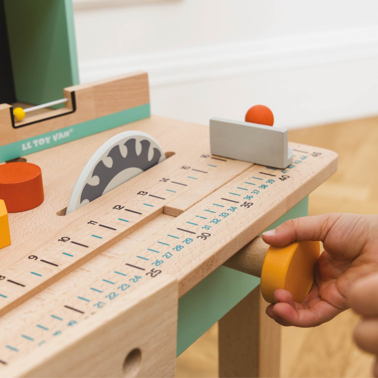 Carpenter Work Bench Set | Wooden Roleplay Toy Bundle | Le Toy Van Inc