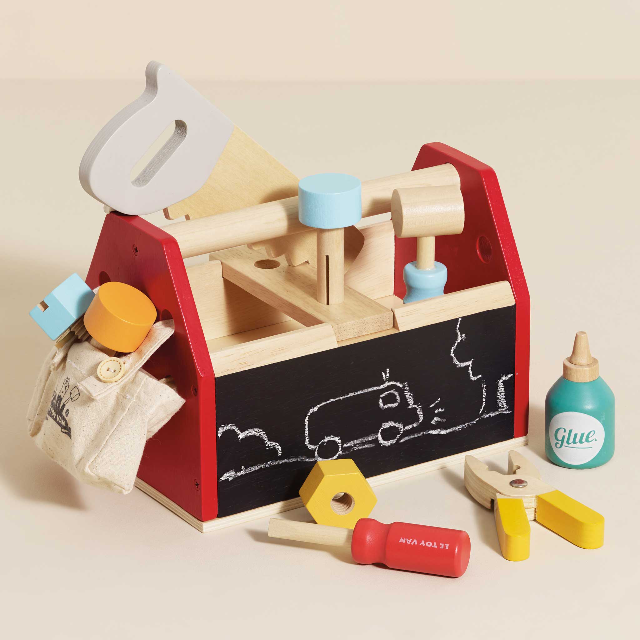 Wooden Tool Kit For Kids Tool Box Wooden Tools Crafting Roleplay