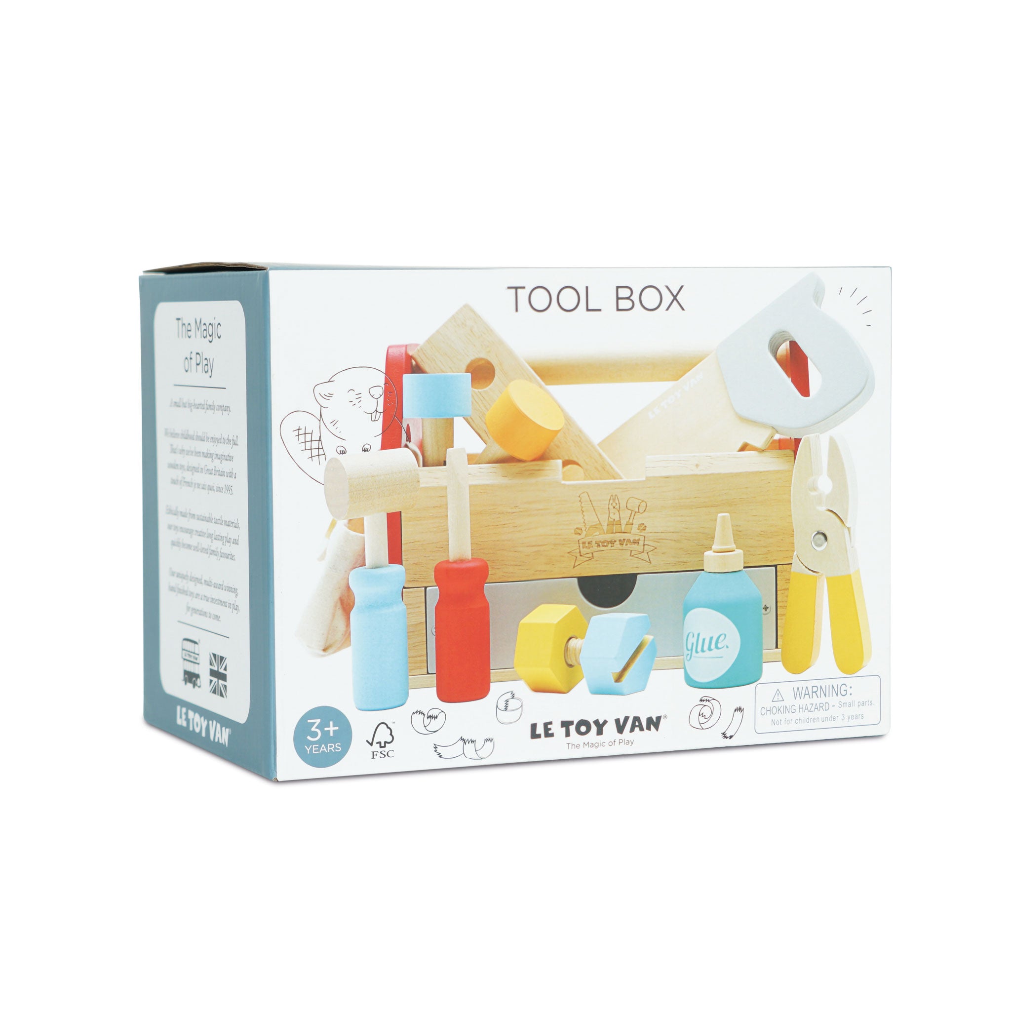 Tool Box & Wooden Tools