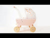 Load and play video in Gallery viewer, Retro Wooden Doll Pram