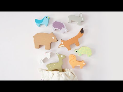 Woodland Stacking Forest Animals & Bag