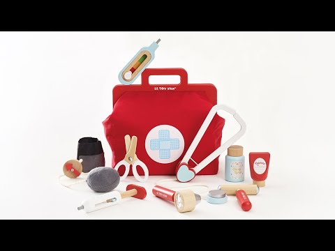 Le toy van wooden toy doctor set online