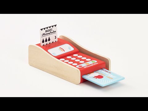 Wooden Shop Card Machine