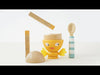 Load and play video in Gallery viewer, Wooden Egg Cup &amp; Soldiers